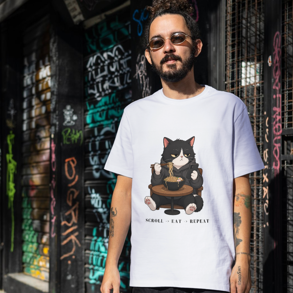 Cat Job Humor- Unisex tee
