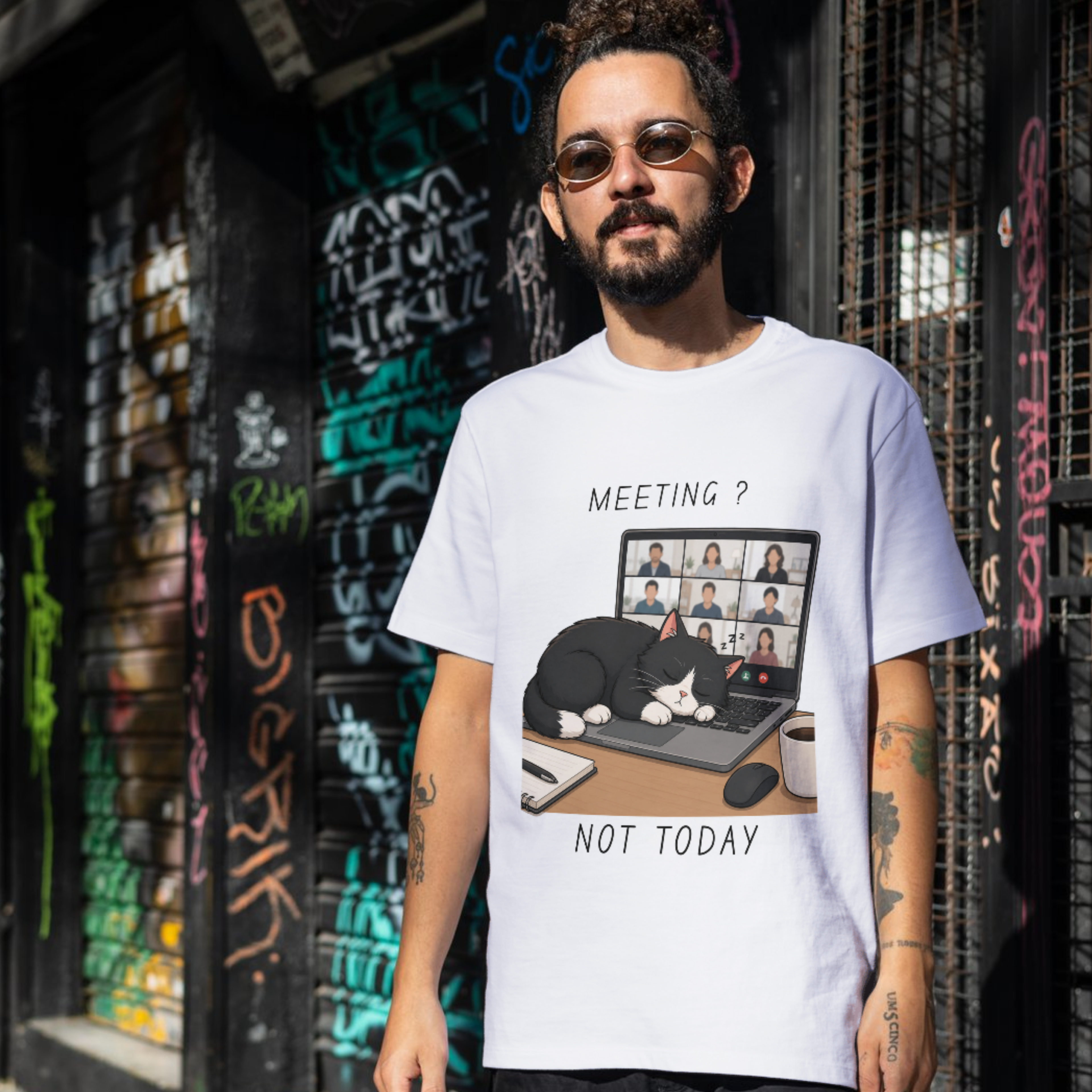 Meeting, Not Today - Unisex tee