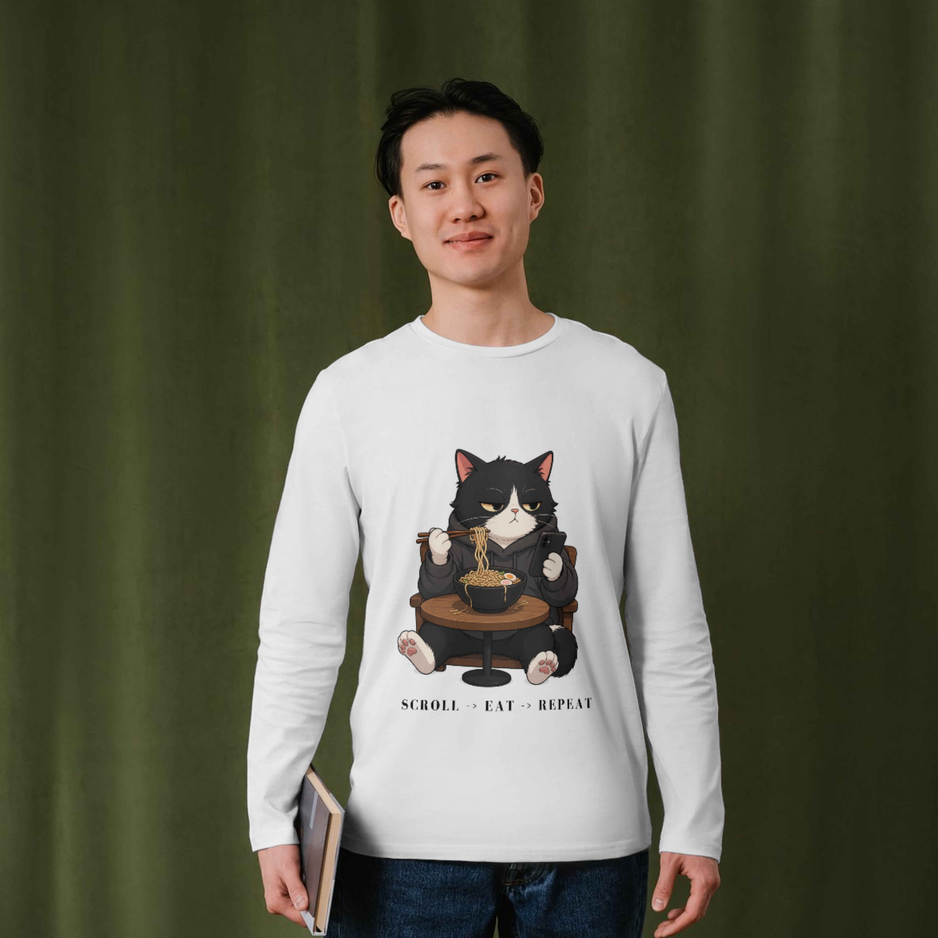 Cat Job Humor- Unisex tee